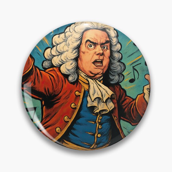 Item preview, George Frideric Handel, musician | Comics stylCartoone -  designed and sold by ComicsFactory.