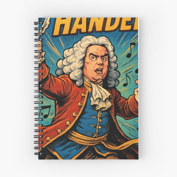 Item preview, George Frideric Handel, musician | Comics stylCartoone -  designed and sold by ComicsFactory.