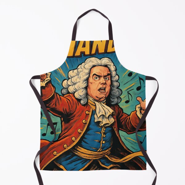 Item preview, George Frideric Handel, musician | Comics stylCartoone - designed and sold by ComicsFactory.
