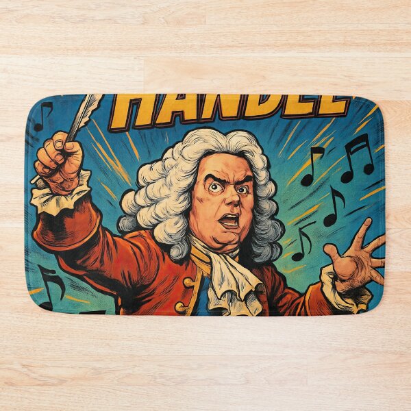 Item preview, George Frideric Handel, musician | Comics stylCartoone -  designed and sold by ComicsFactory.