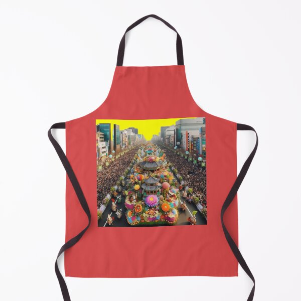 Item preview,  Grand Floral City Parade in South Korea – Realistic Festival Scene designed and sold by PaintMeWorld.