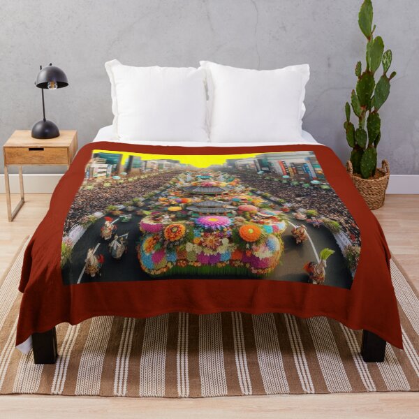 Item preview,  Grand Floral City Parade in South Korea – Realistic Festival Scene designed and sold by PaintMeWorld.