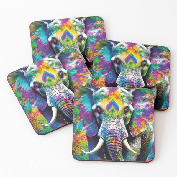 Item preview, Chromatic Elephant – Wisdom in Color designed and sold by Becky-Poppins.