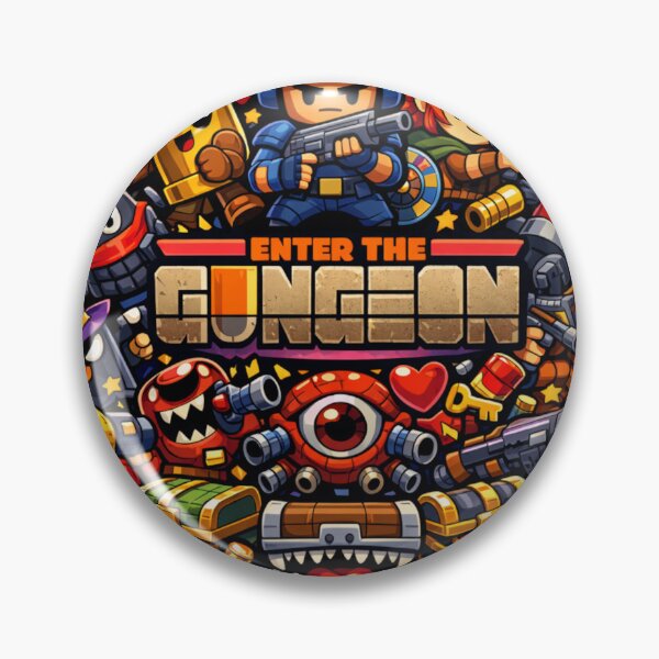 Item preview, Enter The Gungeon Crazy ArtWork designed and sold by FeelTheDrawing.