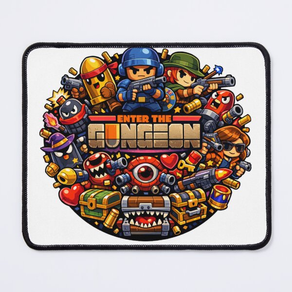 Item preview, Enter The Gungeon Crazy ArtWork designed and sold by FeelTheDrawing.