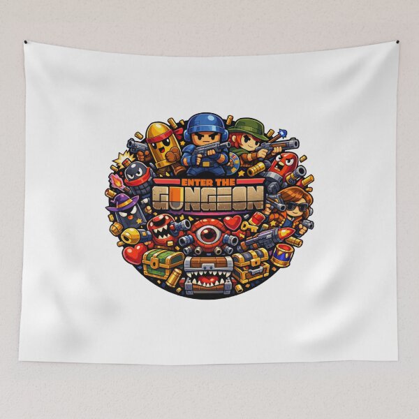 Item preview, Enter The Gungeon Crazy ArtWork designed and sold by FeelTheDrawing.