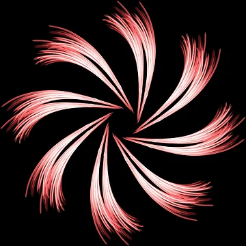 Artwork thumbnail, Red mandala by Meo Design