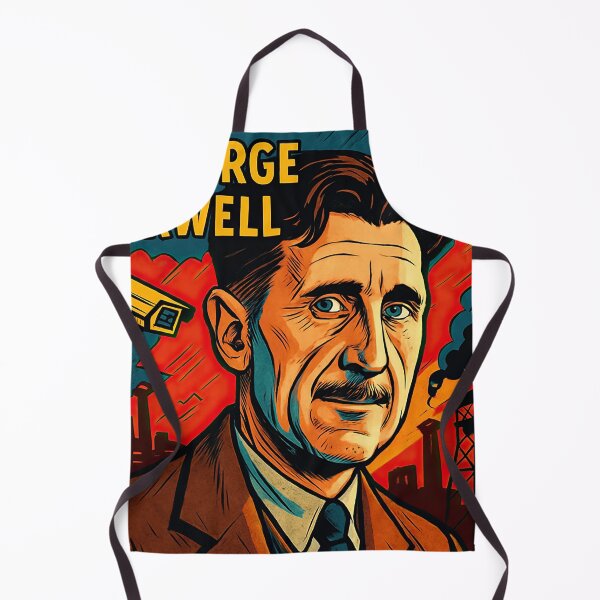 Item preview, George Orwell, author | Comics stylCartoone - designed and sold by ComicsFactory.