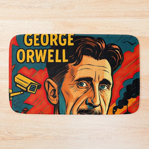 Item preview, George Orwell, author | Comics stylCartoone -  designed and sold by ComicsFactory.