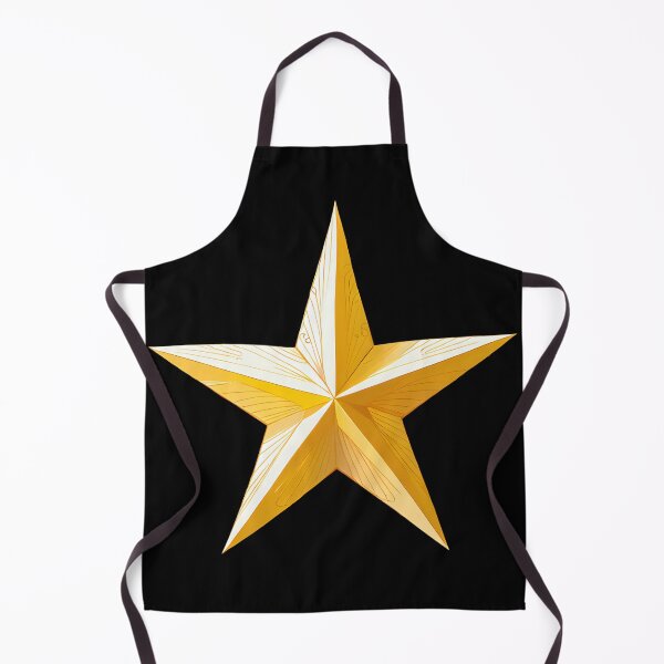 Item preview, Golden Star with Magical Light on Dark Background. designed and sold by MissYouONLY.