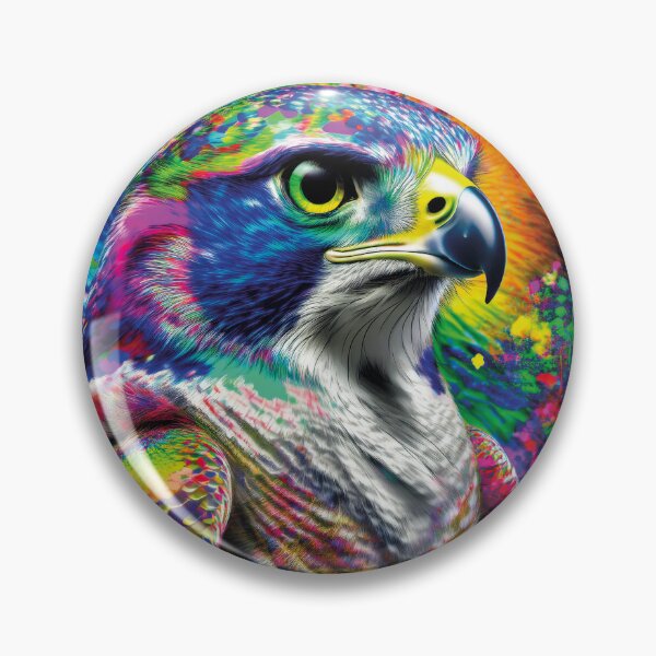 Item preview, Chromatic Falcon – Precision & Speed Art designed and sold by Becky-Poppins.