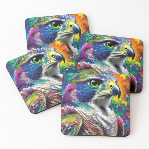 Item preview, Chromatic Falcon – Precision & Speed Art designed and sold by Becky-Poppins.