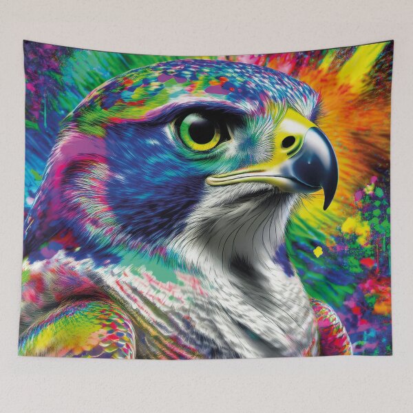 Item preview, Chromatic Falcon – Precision & Speed Art designed and sold by Becky-Poppins.