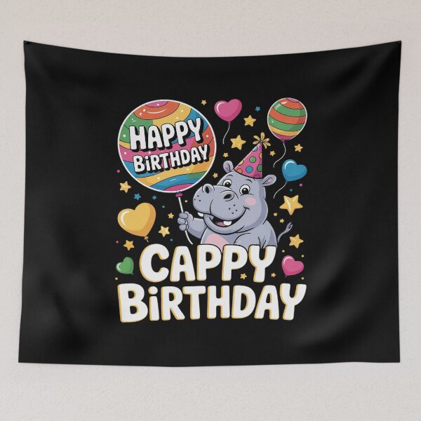 Item preview, Capybara Animal Lover Fun Cappy Birthday Party Supplies  designed and sold by MarryIsMonth.