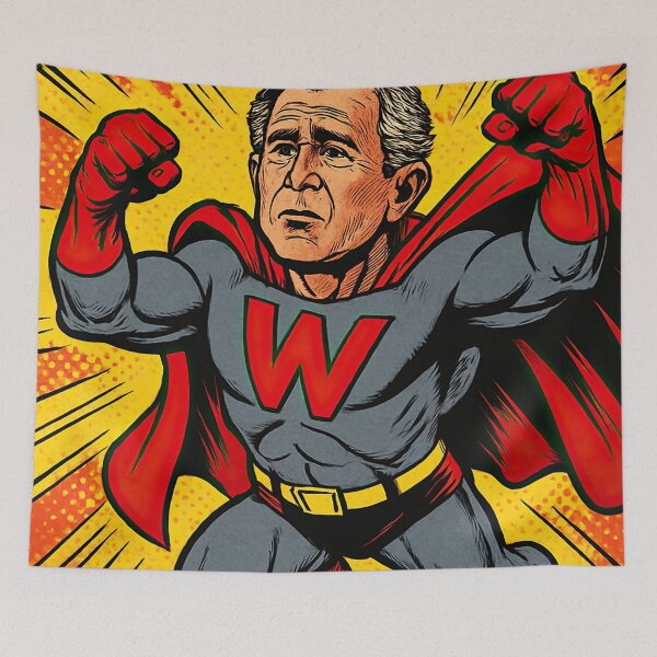 Item preview, George W. Bush, leader | Comics stylCartoone -  designed and sold by ComicsFactory.