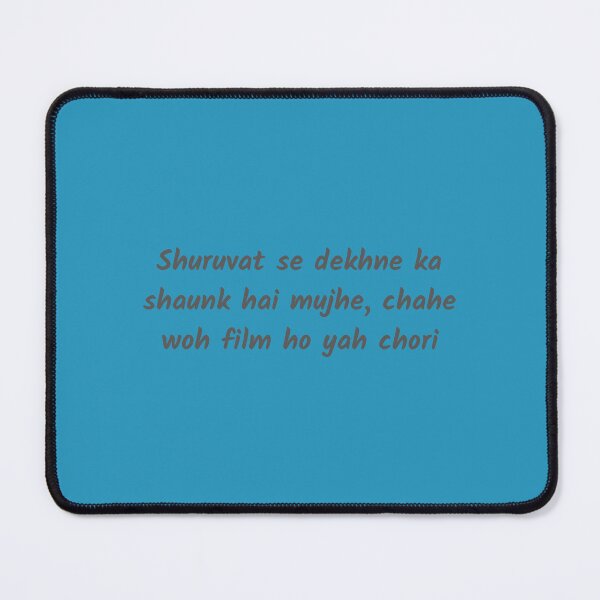 Item preview, Dhoom 2 Dialogue designed and sold by NikitaSD.