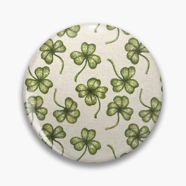 Item preview, Vintage Lucky Clover Pattern – Retro St. Patrick’s Day Irish Shamrock Design. Light. designed and sold by SIR13.