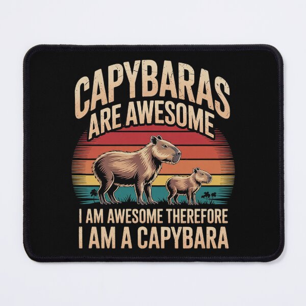 Item preview, Capybara Are Awesome Capybara Animal Lovers Men Women designed and sold by AquaKiev.
