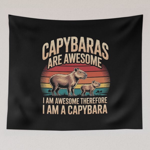 Item preview, Capybara Are Awesome Capybara Animal Lovers Men Women designed and sold by AquaKiev.