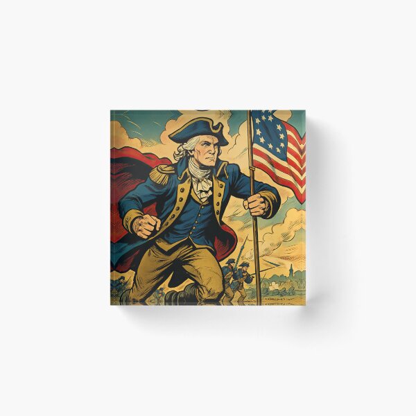 Item preview, George Washington, leader | Comics stylCartoone -  designed and sold by ComicsFactory.