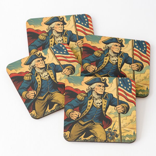 Item preview, George Washington, leader | Comics stylCartoone -  designed and sold by ComicsFactory.