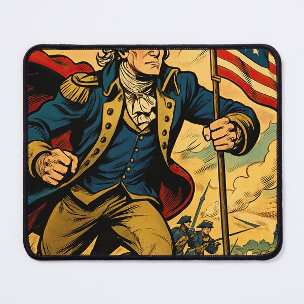 Item preview, George Washington, leader | Comics stylCartoone - designed and sold by ComicsFactory.