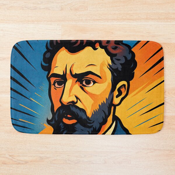 Item preview, Georges Seurat, portrait | Comics stylCartoone -  designed and sold by ComicsFactory.