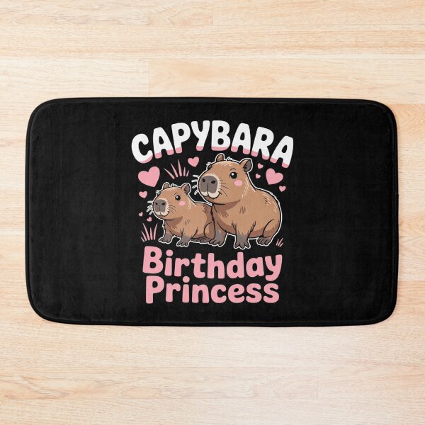 Item preview, Capybara Birthday Princess Animal Capybaras Lover Rodent designed and sold by MarryIsMonth.