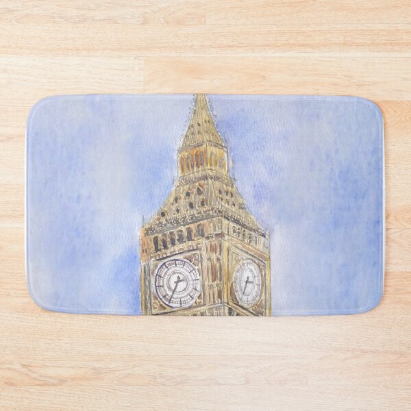 Item preview, Big Ben watercolour  designed and sold by ColorandColor.