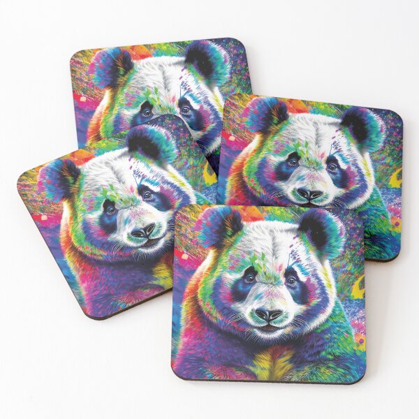 Item preview, Chromatic Panda – Peace Meets Pop designed and sold by Becky-Poppins.