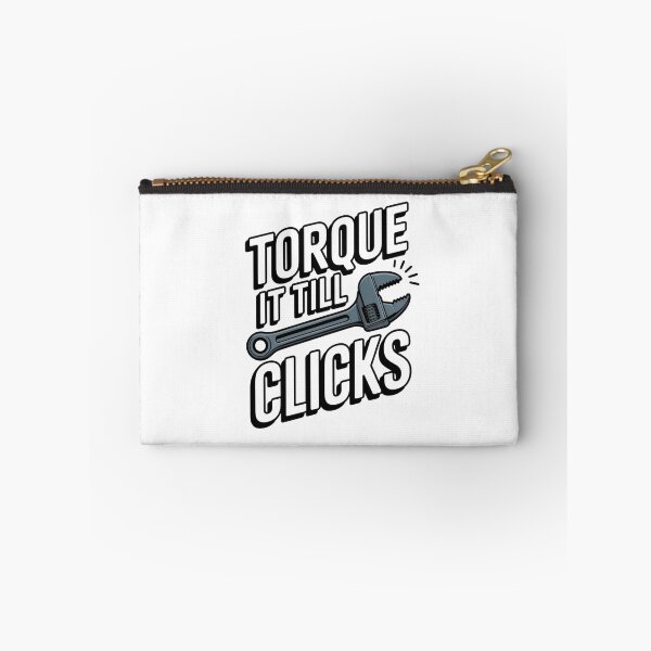 Item preview, Torque It Till It Clicks – Automotive Mechanic & Engineering Tool Quote designed and sold by Timeless Design.