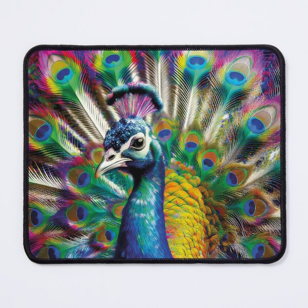 Item preview, Chromatic Peacock – Maximal Beauty Art designed and sold by Becky-Poppins.