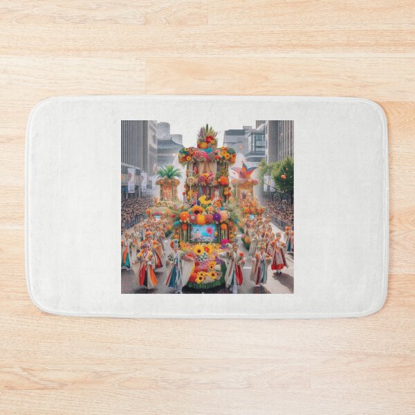 Item preview, Grand Floral City Parade in South Korea – Realistic Festival Scene designed and sold by PaintMeWorld.