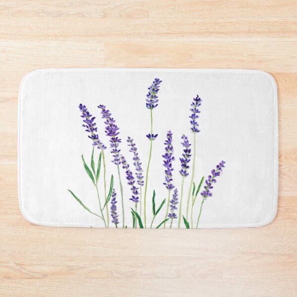 Item preview, lavanda morada pintada a mano designed and sold by ColorandColor.