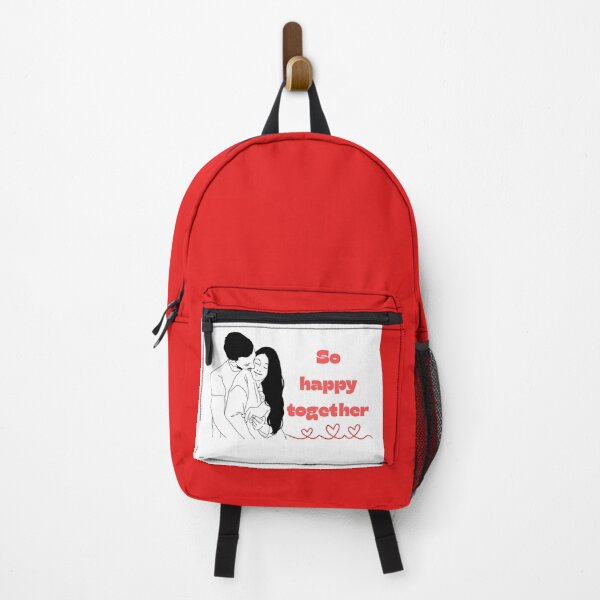 Item preview, So Happy Together – Minimalist Line Art Couple Hug designed and sold by Bybtissam.