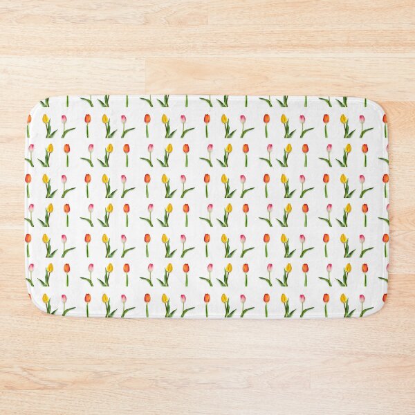 Item preview, Six Colorful Tulips Isolated on Pure White Background designed and sold by Alekska-Art.