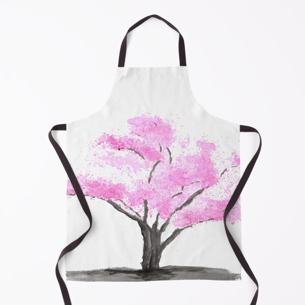 Item preview, hand painted cherry blossom tree watercolor designed and sold by ColorandColor.