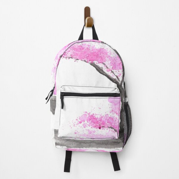 Item preview, hand painted cherry blossom tree watercolor designed and sold by ColorandColor.
