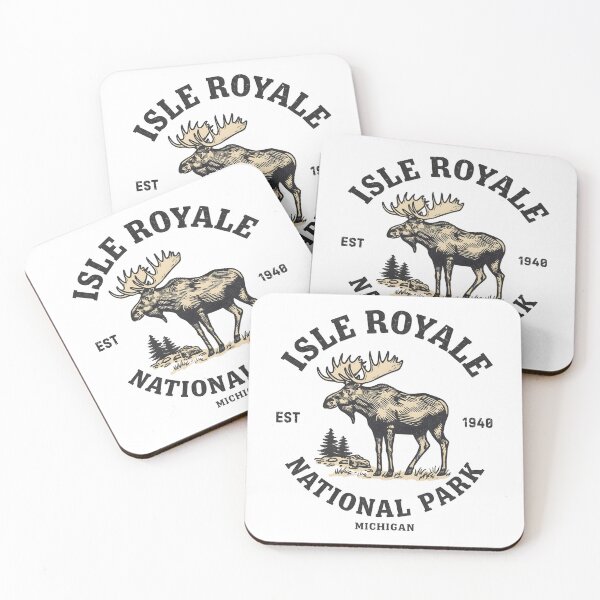 Item preview, Isle Royale National Park - Michigan designed and sold by GoodOldVintage.