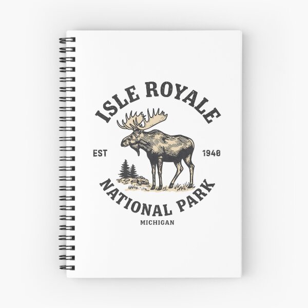 Item preview, Isle Royale National Park - Michigan designed and sold by GoodOldVintage.
