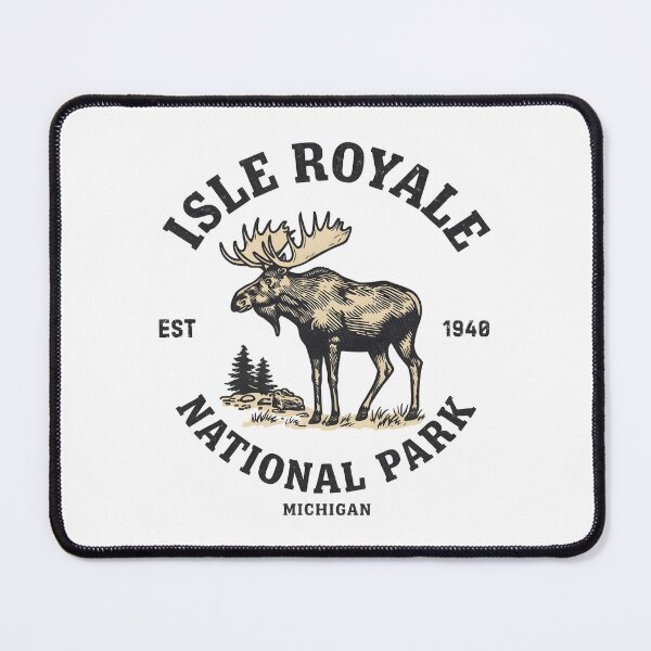 Item preview, Isle Royale National Park - Michigan designed and sold by GoodOldVintage.