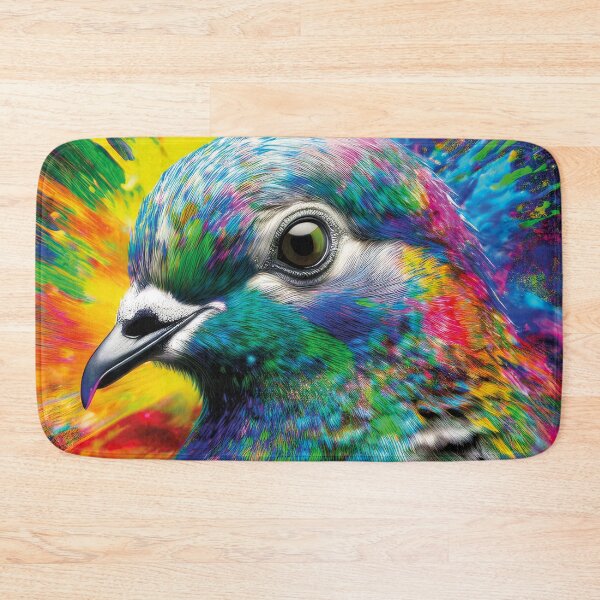 Artikelvorschau, Chromatic Pigeon – Urban Icon Art entworfen und verkauft von Becky-Poppins.