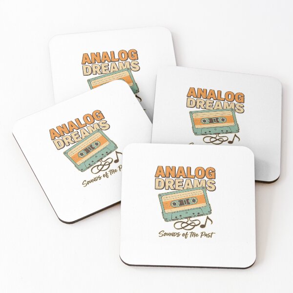 Item preview, Analog Dreams - Retro Cassette Tape Nostalgia designed and sold by VibeMax.