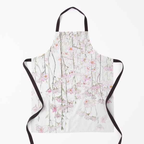 Item preview, pink cherry blossom watercolor designed and sold by ColorandColor.