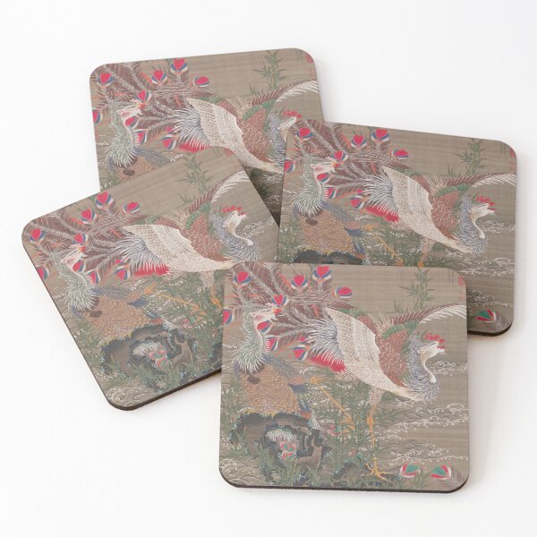 Item preview, Phoenix with Rising Sun – Ito Jakuchu 1755 PD designed and sold by HIKARIMi.