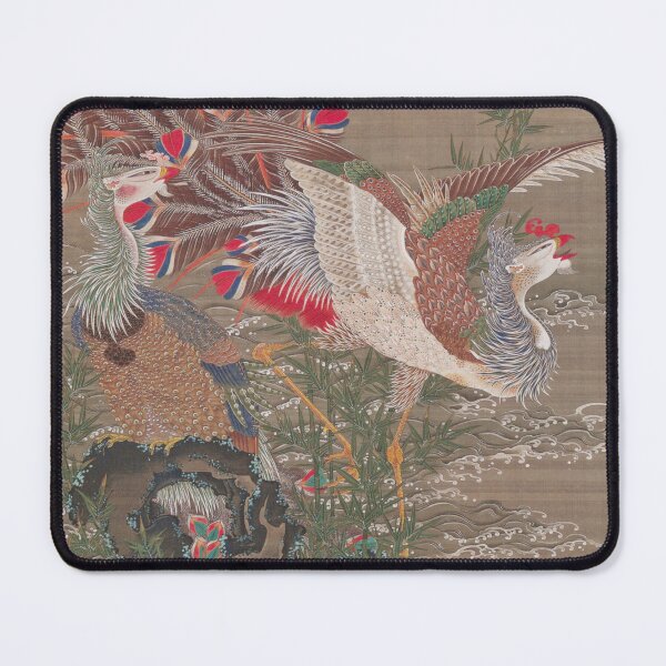 Item preview, Phoenix with Rising Sun – Ito Jakuchu 1755 PD designed and sold by HIKARIMi.