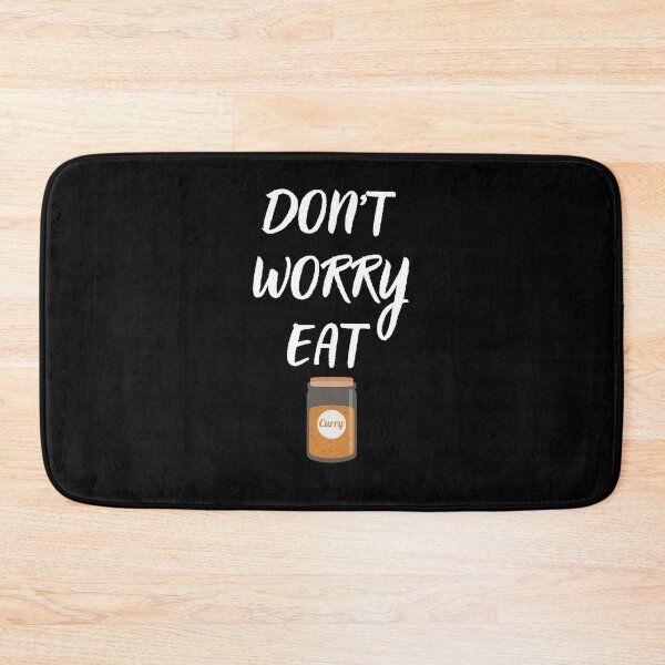 Item preview, Don't Worry, Eat Curry designed and sold by kestey.