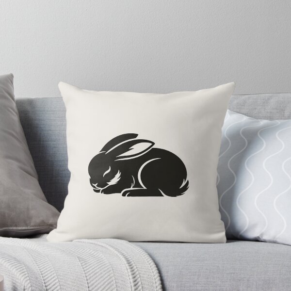 Item preview, Resting Hare Minimalist Illustration designed and sold by Ombrya.