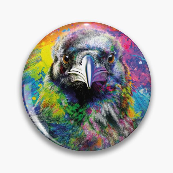 Item preview, Chromatic Raven – Dark Myth Art designed and sold by Becky-Poppins.