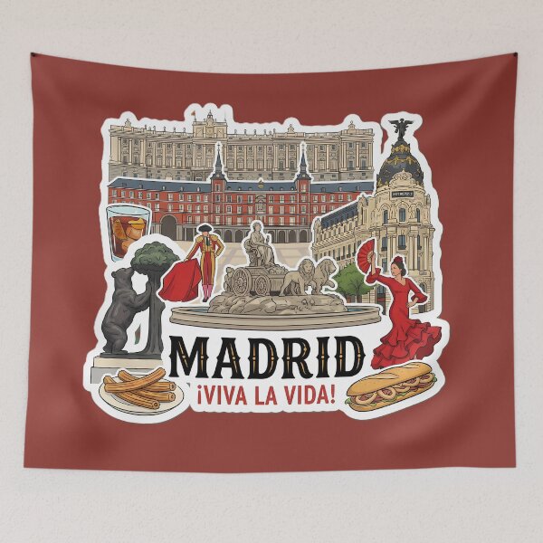 Item preview, Madrid designed and sold by Ambroa Stuff.
